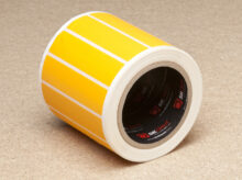 Yellow security labels