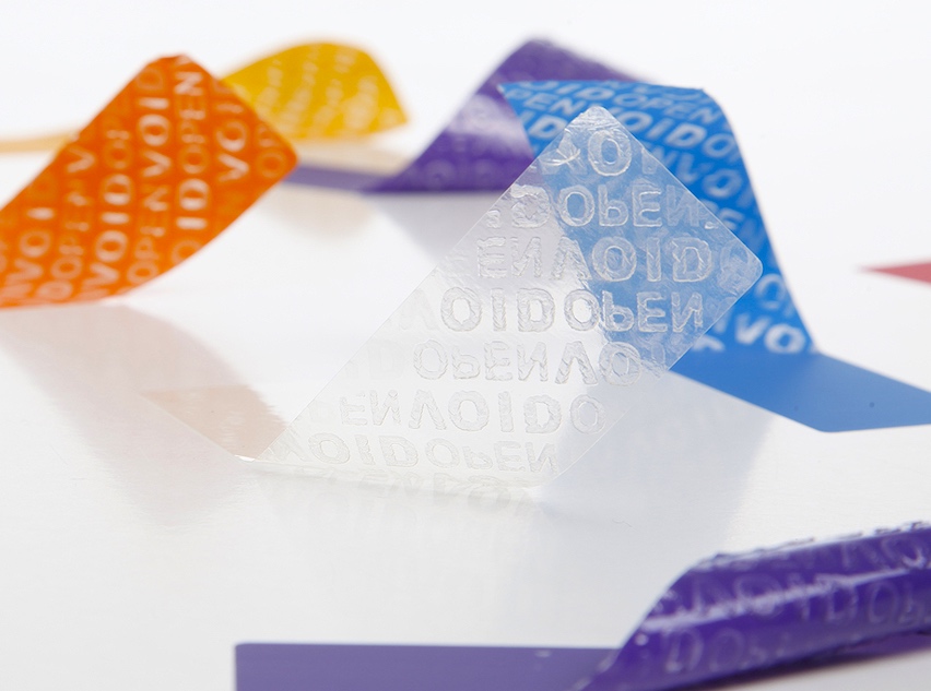 Clear security labels - SKD Tapes